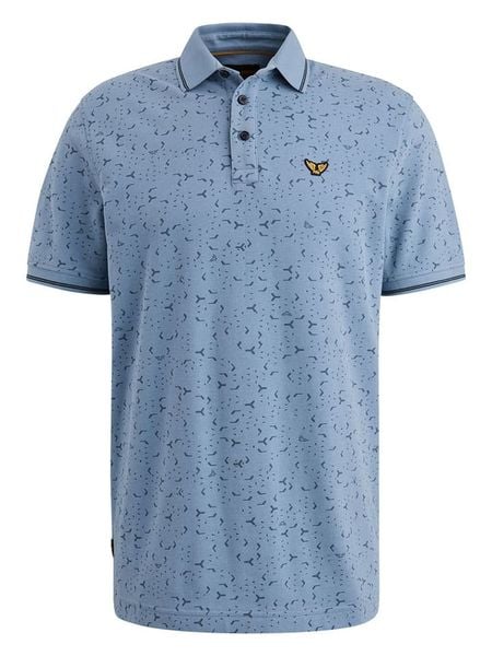 PME Legend Koszulka polo w kolorze błękitnym rozmiar: XL. Niebieskie koszulki polo męskie PME Legend, xl, bez wzorów, z bawełny, bez ramiączek. Za 162.49 zł.