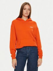 American Vintage Bluza Izubird IZU03DH24 Pomarańczowy Regular Fit. Brązowe bluzy bez kaptura damskie American vintage, m, z bawełny. Za 319.99 zł.