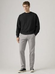 Levi's Spodnie chino w kolorze szarym rozmiar: W33/L34. Szare spodnie materiałowe męskie Levi's, bez wzorów. Za 234.95 zł.