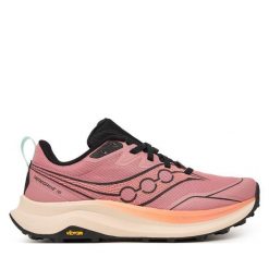Buty do biegania Saucony. Czerwone obuwie do biegania damskie Saucony. Za 699.99 zł.