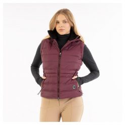 Damska kurtka bez rękawów ANKY ATC252001. Czerwone kurtki damskie ANKY, bez wzorów, z puchu, bez kaptura. Za 672.50 zł.