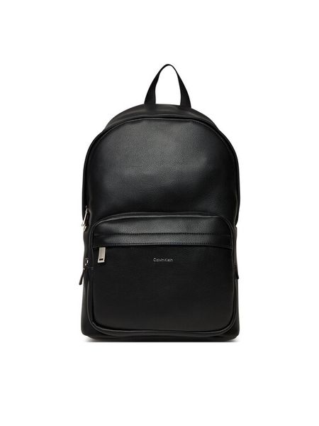 Calvin Klein Plecak Raised Round Backpack LV04D3155G Czarny. Czarne plecaki męskie CALVIN KLEIN, bez wzorów, ze skóry. Za 389.99 zł.