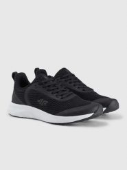 Obuwie sportowe treningowe damskie czarne 4F Czarny 37. Czarne buty sportowe na co dzień damskie Under Armour, bez wzorów, z gumy. Za 249.99 zł.