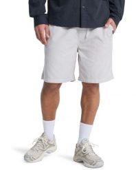Szorty z kordu dla Mężczyzn TAXER 18" Szary. Szare szorty męskie Quiksilver, bez wzorów, z bawełny. Za 239.99 zł.