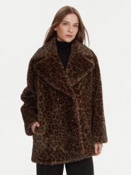 Joseph Ribkoff Futro 253937 Brązowy Loose Fit. Brązowe futra damskie Joseph Ribkoff, l. Za 859.00 zł.