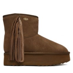 Śniegowce Liu Jo. Brązowe śniegowce damskie Liu Jo. Za 719.99 zł.
