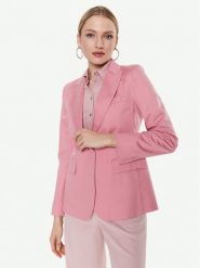 Weekend Max Mara Marynarka Gelosia 23504102 Różowy Regular Fit. Czerwone marynarki i żakiety damskie Weekend Max Mara, bez wzorów, z bawełny. Za 1,549.00 zł.