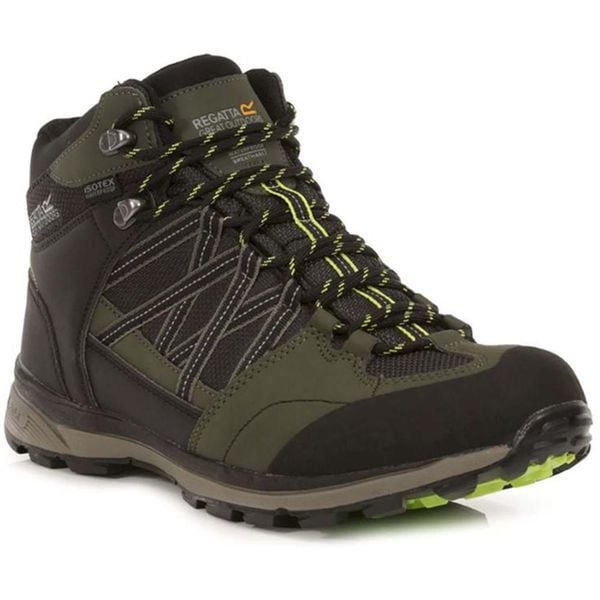 Buty trekkingowe męskie Regatta Samaris II Mid. Czarne buty trekkingowe męskie Regatta, bez zapięcia. W wyprzedaży za 280.35 zł.