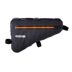 Torba Bike Packing Pod Ramę Ortlieb Frame-Pack Black Matt L. Czarne torebki klasyczne damskie Ortlieb, bez wzorów, z materiału, bez dodatków. Za 629.90 zł.