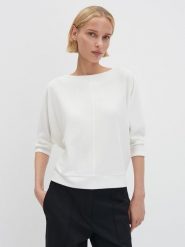 Someday Sweter w kolorze białym rozmiar: 38. Białe swetry klasyczne damskie Someday, prążkowane, bez kołnierzyka. Za 158.10 zł.