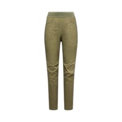 Spodnie damskie La Sportiva Roots. Zielone spodnie materiałowe damskie La Sportiva, bez wzorów, z bawełny. Za 344.50 zł.