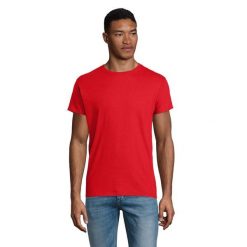 Epicka Koszulka Unisex Dla Dorosłych. Czerwone bluzki damskie SOL'S, s, bez wzorów, bez kołnierzyka. Za 31.99 zł.