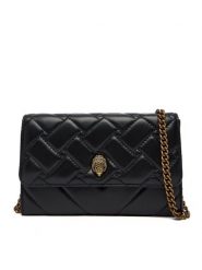 Kurt Geiger Torebka Kensington Chain 648300109 Czarny. Czarne torebki klasyczne damskie Kurt Geiger, bez wzorów, ze skóry, bez dodatków. Za 659.99 zł.