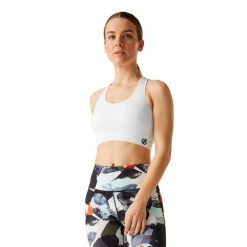 Damski Biustonosz Sportowy Dont Sweat It II. Czarne biustonosze sportowe damskie Dare 2b, bez wzorów, z elastanu. Za 94.99 zł.