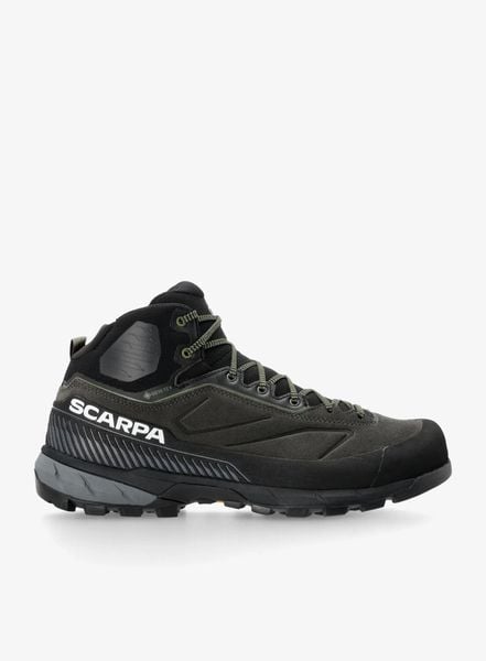 Buty podejściowe męskie Scarpa Rapid XT Mid GTX. Szare buty trekkingowe męskie Scarpa, z gore-texu, bez zapięcia, trekkingowe, gore-tex. Za 969.99 zł.
