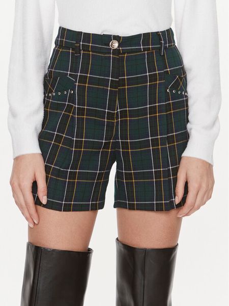 Liu Jo Szorty materiałowe MF3347 T4419 Zielony Relaxed Fit. Zielone szorty damskie Liu Jo, bez wzorów, z materiału. Za 779.99 zł.