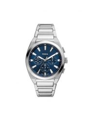 Fossil Zegarek Everett Chronograph FS6104 Srebrny. Szare zegarki męskie Fossil, srebrne. Za 669.99 zł.