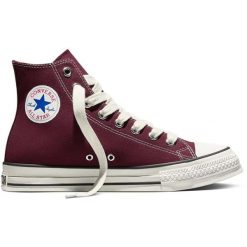 Buty sportowe Converse Chuck Taylor Throwback. Czerwone buty sportowe na co dzień damskie Converse, z materiału, bez zapięcia. Za 590.00 zł.