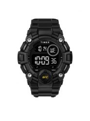 Timex Zegarek UFC Rematch TW5M53200 Czarny. Czarne, cyfrowe zegarki męskie Timex. Za 229.99 zł.