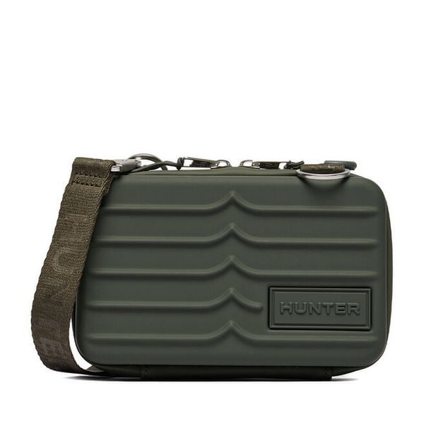 Torebka Hunter. Zielone listonoszki damskie Hunter, bez wzorów, bez dodatków. Za 169.99 zł.