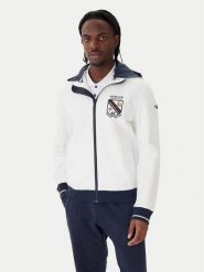 Aeronautica Militare Bluza 261FE2096UF00674 Biały Regular Fit. Białe bluzy bez kaptura męskie AERONAUTICA MILITARE, m, z bawełny. Za 749.99 zł.