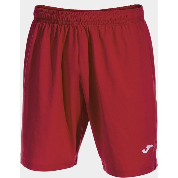 Szorty Joma Eurocopa III. Czerwone szorty męskie Joma, bez kołnierzyka. Za 153.99 zł.