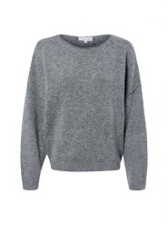Marie Lund Sweter Kobiety szary, S. Szare swetry klasyczne damskie Marie Lund, s, z wełny, bez kołnierzyka. Za 249.95 zł.