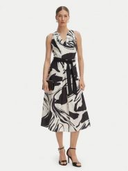 Rinascimento Sukienka koktajlowa CFC0020269002 Czarny Regular Fit. Czarne sukienki damskie RINASCIMENTO, m, bez wzorów, z syntetyku, wizytowe, bez kołnierzyka, bez ramiączek. Za 699.99 zł.