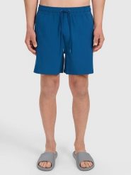 4F Szorty kąpielowe w kolorze niebieskim rozmiar: M. Niebieskie szorty sportowe męskie 4f, m, z materiału, outdoorowe. Za 74.63 zł.