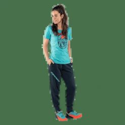Dynafit Koszulka damska Graphic Cotton T-Shirt Brittany blue/horizon r.M. Niebieskie bluzki sportowe damskie Dynafit, m, z bawełny, bez kołnierzyka, bez ramiączek. Za 178.50 zł.