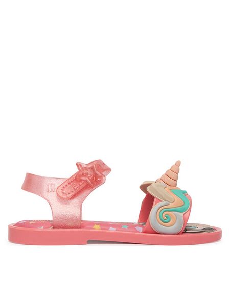 Melissa Sandały Mini Melissa Mar Sandal Uni Bb 37827 Różowy. Czerwone sandały dziewczęce Melissa, z tworzywa sztucznego, bez zapięcia. Za 289.99 zł.