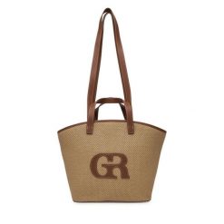 Torebka GINO ROSSI. Brązowe torebki klasyczne damskie Gino Rossi, bez wzorów, bez dodatków. Za 279.99 zł.