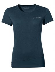 Koszulka szybkoschnąca damska Vaude Sveit Shirt. Niebieskie t-shirty damskie Vaude, l, bez wzorów, z poliesteru, bez kołnierzyka. Za 180.29 zł.