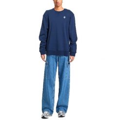 Bluza polarowa NORTH SAILS CREWNECK SWEATSHIRT Niebieski. Niebieskie bluzy bez kaptura męskie North Sails, m, z polaru. Za 292.99 zł.