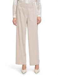 BETTY & CO Spodnie w kolorze kremowym rozmiar: 44. Brązowe spodnie materiałowe damskie Betty & Co., bez wzorów, z materiału, z podwyższonym stanem. Za 165.99 zł.