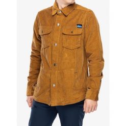 Koszula turystyczna męska Kavu Petos. Brązowe koszule męskie KAVU, m, bez wzorów, bez kołnierzyka, bez ramiączek. Za 335.99 zł.