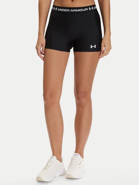 Under Armour Szorty sportowe HeatGear® 6010725 Czarny Slim Fit. Czarne spodenki sportowe damskie Under Armour, l, z syntetyku, na fitness i siłownię. Za 104.99 zł.