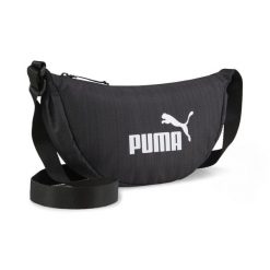 Torba w kształcie półksiężyca Base 3 l PUMA. Czarne torby męskie na ramię Puma, bez wzorów, na ramię. Za 111.15 zł.