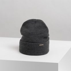Czapka zimowa damska smerfetka Brødrene cz26 1010690 c. szara. Szare czapki zimowe damskie . Za 45.00 zł.