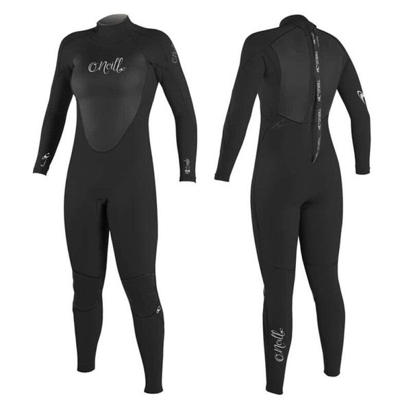 Kombinezony damskie O'Neill Epic 5/4 Back Zip Full. Czarne kombinezony damskie O'neill, l, bez wzorów, z jersey, bez kołnierzyka, bez ramiączek. Za 1,208.20 zł.