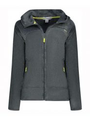 ANAPURNA Kurtka polarowa "Uternel" w kolorze antracytowym rozmiar: XL. Czarne kurtki damskie ANAPURNA, xl, bez wzorów, z polaru, bez kaptura. Za 100.99 zł.