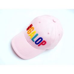 Czapka z daszkiem Galop Wear. Czerwone czapki męskie GALOP WEAR, bez wzorów, sportowe. Za 119.00 zł.