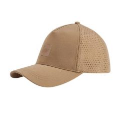 Czapka z daszkiem 4F. Brązowe czapki męskie 4f, bez wzorów, z bawełny, klasyczne. Za 66.99 zł.