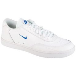 Buty Nike Court Vintage CJ1679-104 białe. Białe buty sportowe na co dzień męskie z gumy, bez zapięcia, tenisowe, nike court. Za 400.83 zł.