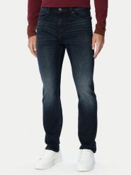 HUGO Jeansy 708 50568115 Granatowy Slim Fit. Niebieskie jeansy męskie Hugo. Za 449.99 zł.