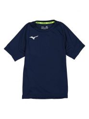 Mizuno Koszulka sportowa "Core" w kolorze granatowym rozmiar: XL. Niebieskie t-shirty sportowe męskie Mizuno, xl, bez ramiączek, outdoorowe. Za 52.42 zł.