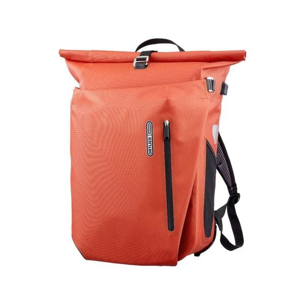 Sakwa rowerowa/plecak Ortlieb Vario PS QL2.1 26 l Rooibos. Brązowe plecaki męskie Ortlieb, bez wzorów, z materiału. Za 859.90 zł.