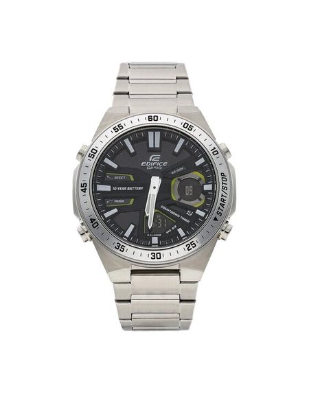 Casio Zegarek EFV-C110D-1A3VEF Srebrny. Szare zegarki męskie Casio, srebrne. Za 509.99 zł.