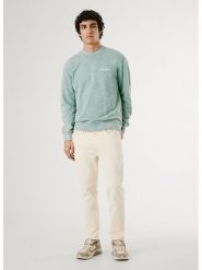 Pepe Jeans Bluza w kolorze zielonym rozmiar: L. Zielone bluzy bez kaptura męskie Pepe Jeans, l, z bawełny. Za 175.67 zł.