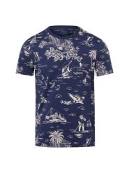 Polo Ralph Lauren Koszulka męska Mężczyźni Bawełna niebieski|wielokolorowy, S. Niebieskie koszulki polo męskie Polo Ralph Lauren, m, bez wzorów, z bawełny, bez ramiączek. Za 469.95 zł.